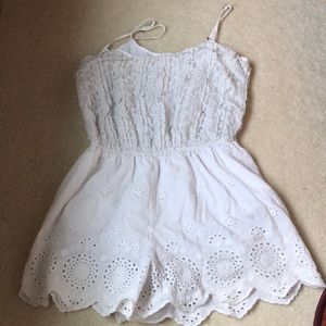 White romper